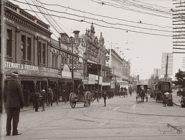 Wellington Street, Perth, c.1906